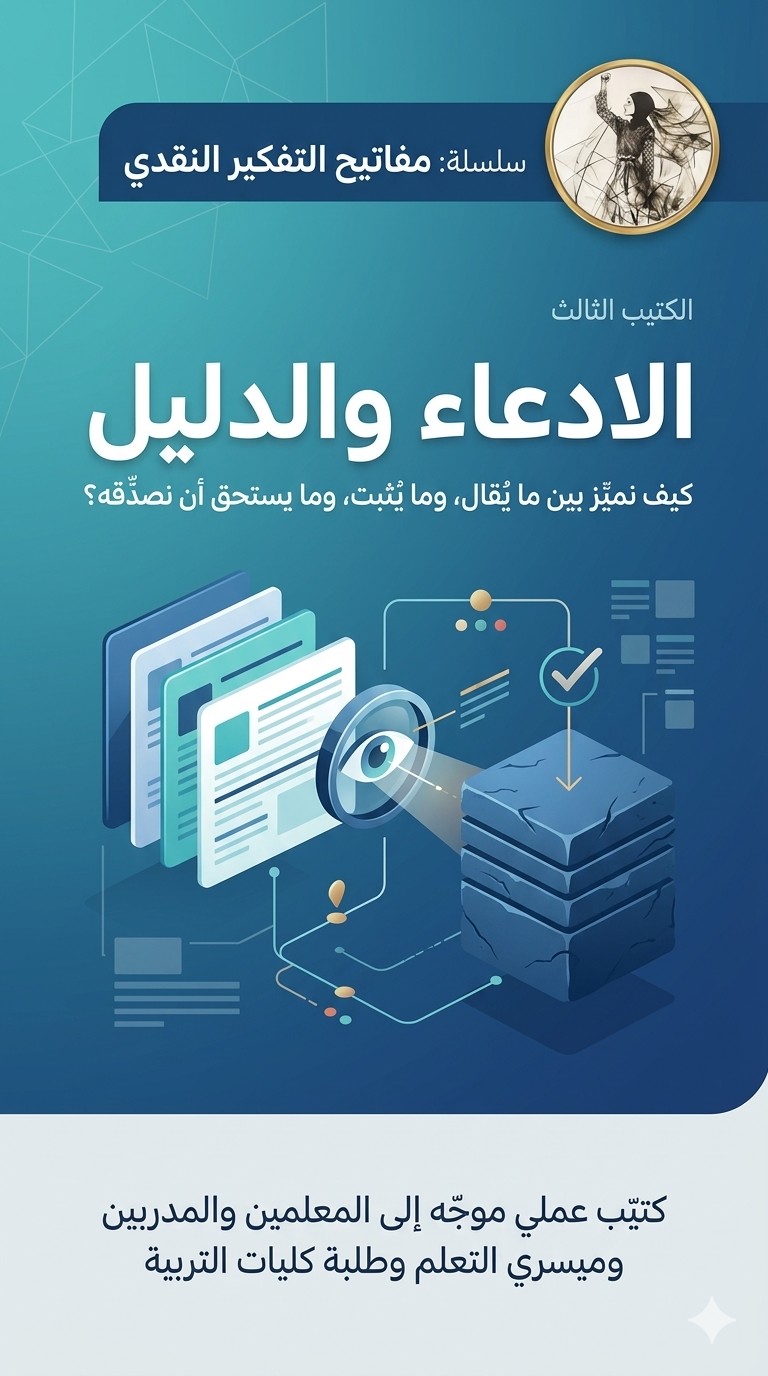 غلاف الادعاء والدليل