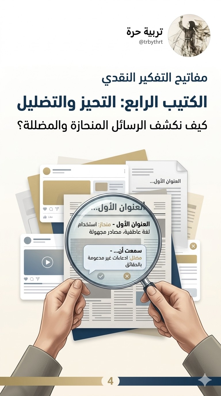غلاف التحيز والتضليل
