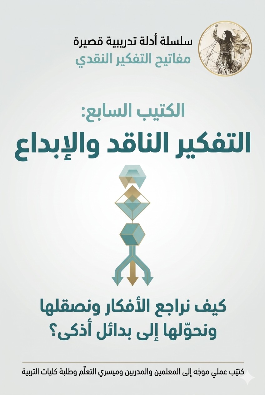 غلاف التفكير الناقد والإبداع
